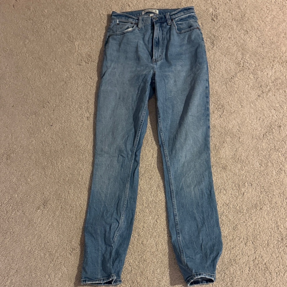 Abercrombie & Fitch Ultra High Rise Blue Jeans